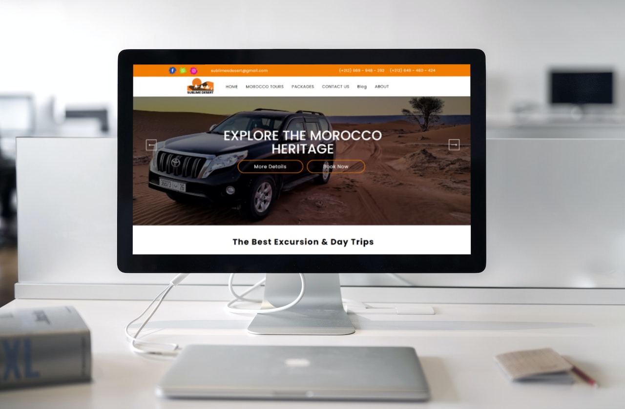 Création Site Web Marrakech Site Internet au Maroc - Create professional website and mobile application Marrakech Morocco
